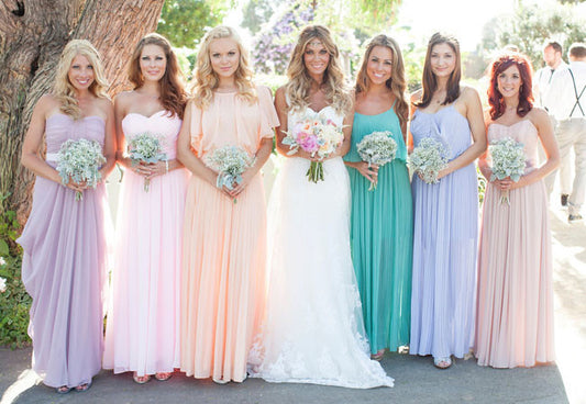 25 colors for 2017 wedding