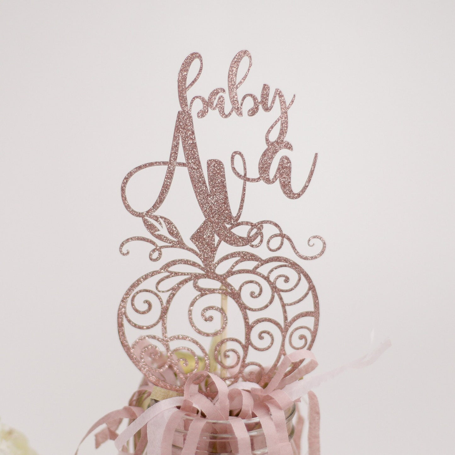 Little Pumpkin Baby Shower, Pumpkin Cake Topper, Fall Baby Shower, Baby Shower Centerpiece, Pink Pumpkin, Pumpkin Birthday