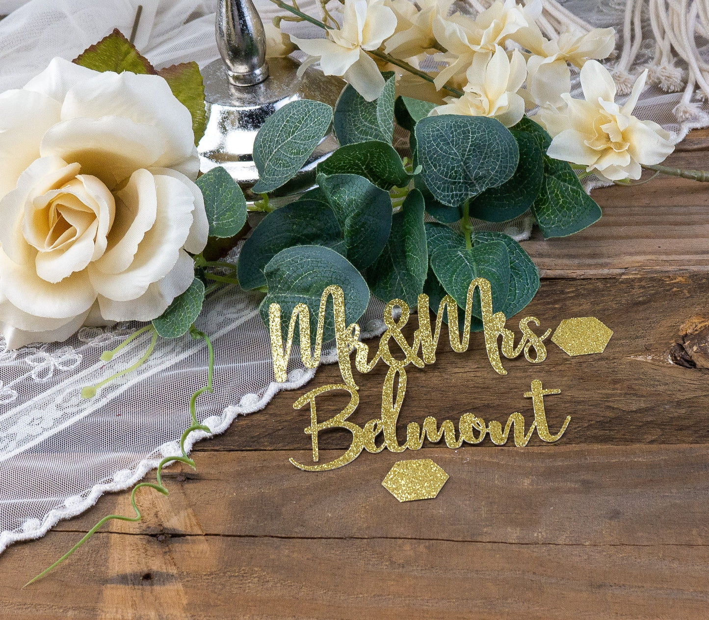 Mr & Mrs Confetti, Personalized Confetti, Bridal Shower Decor, Engagement Party Decorations, Custom Confetti, Rehearsal Dinner,