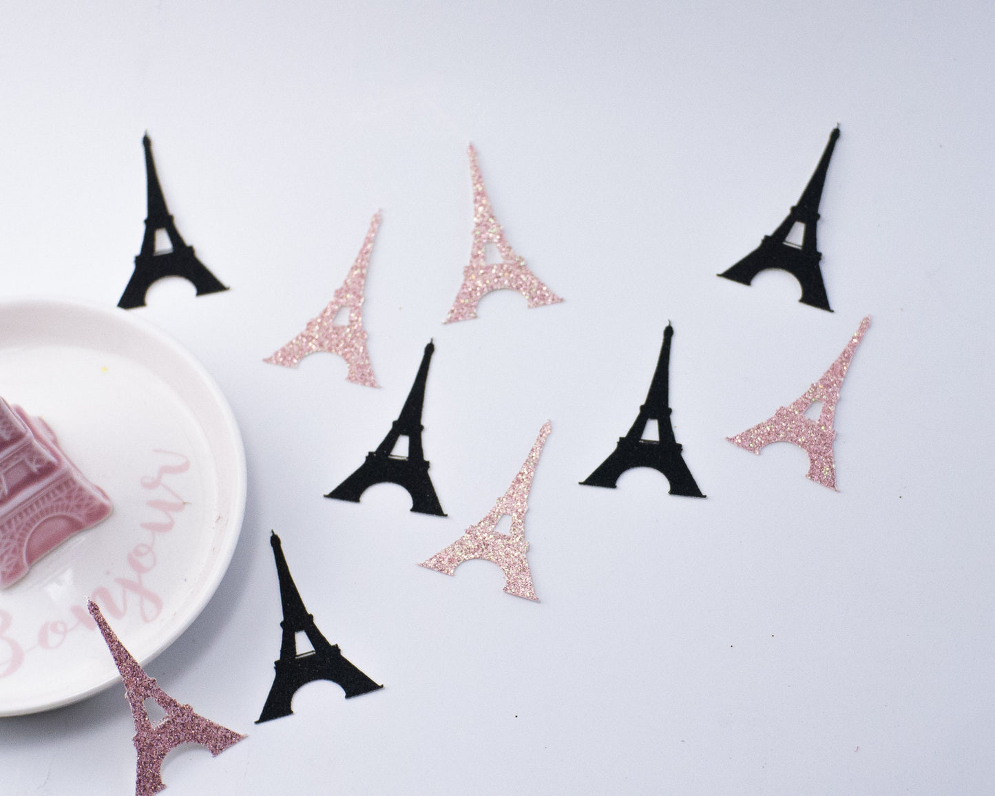 Paris Party Decorations, Eiffel Tower Centerpiece, Paris Theme Bridal Shower, Confetti, Paris Theme Party, Eiffel Tower Birthday