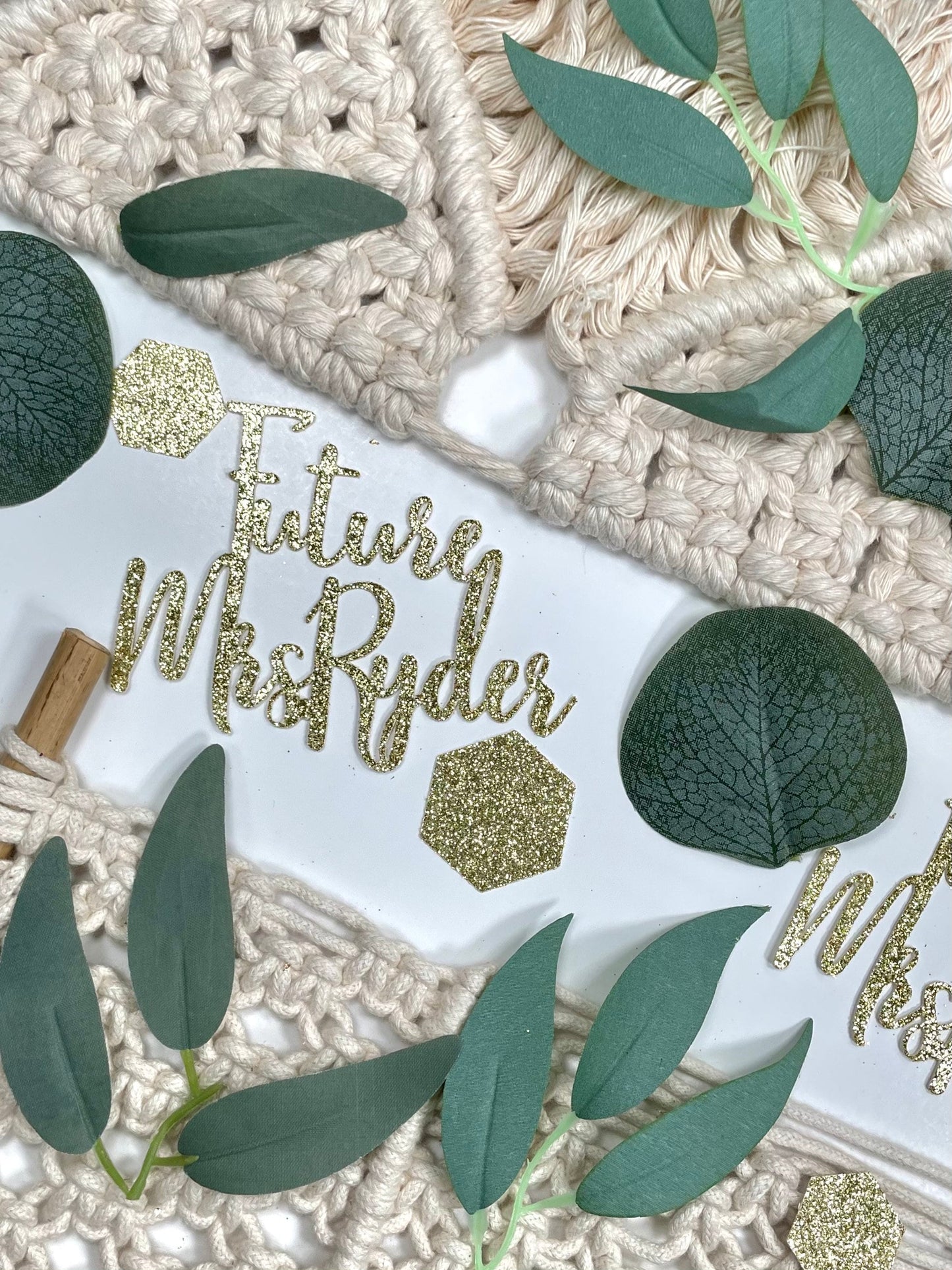 Future Mrs, Custom Confetti, Personalized Name, Bridal Shower Decor, Confetti, Brunch and Bubbly, Bridal Brunch, Champagne Cart, Custom Name