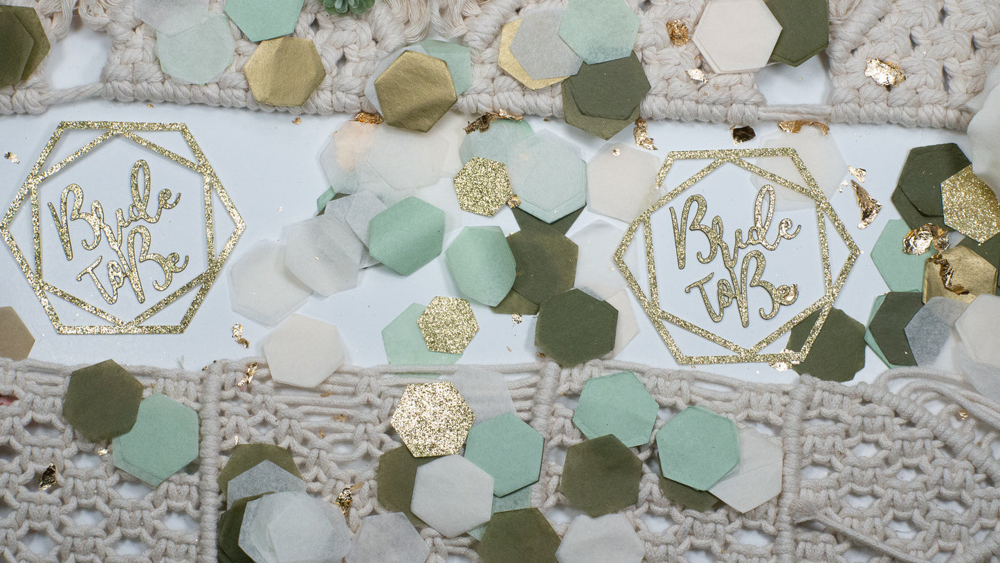 Bridal Shower Decorations Sage Green, Bridal Shower Confetti, Bride To Be, Bridal Brunch, Wedding Shower, Boho Bridal Shower Decor