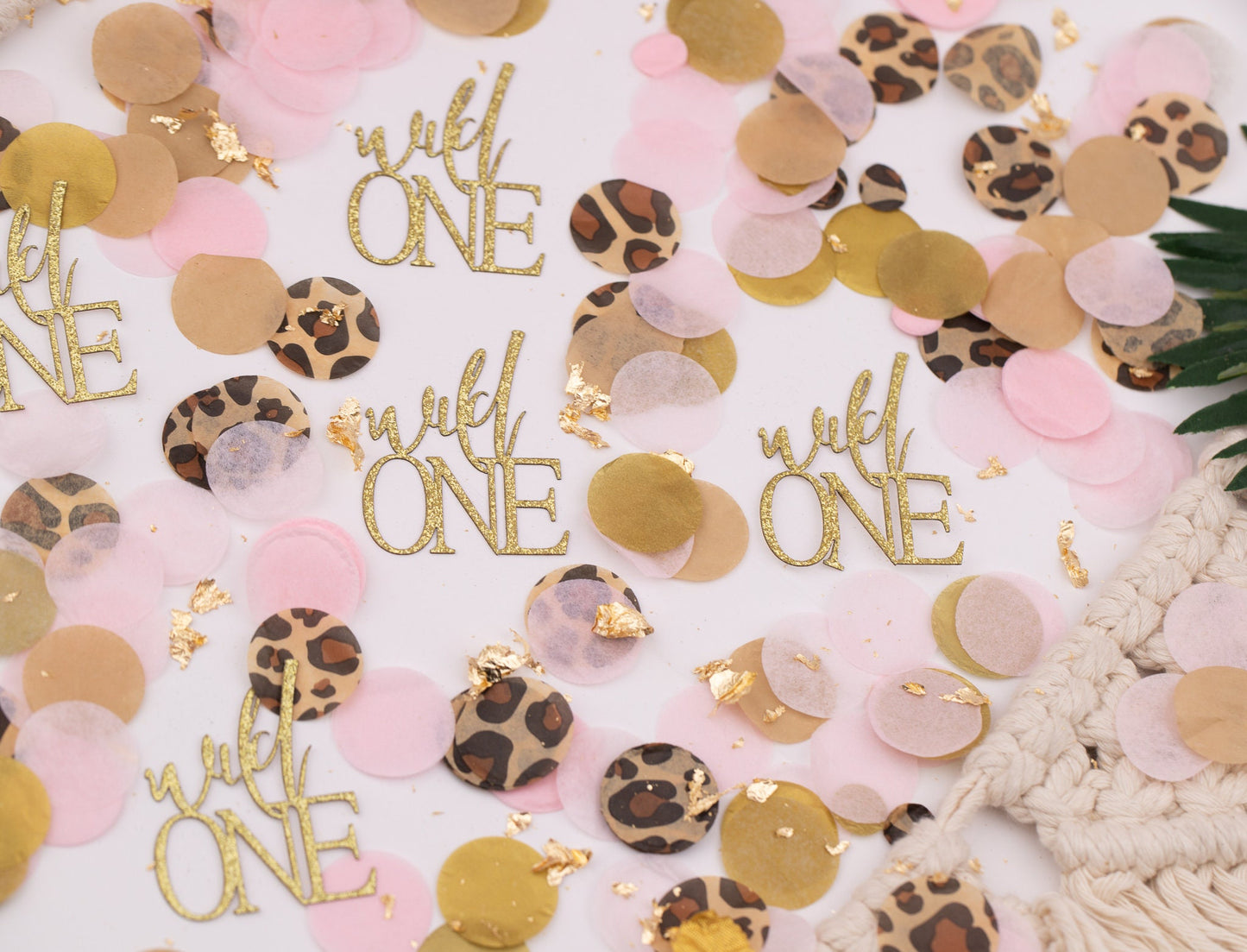 Wild One, 1st Birthday Girl, Pink Safari Birthday Decorations, Safari Baby Shower, Jungle Baby Shower, Wild One Baby Shower, Confetti