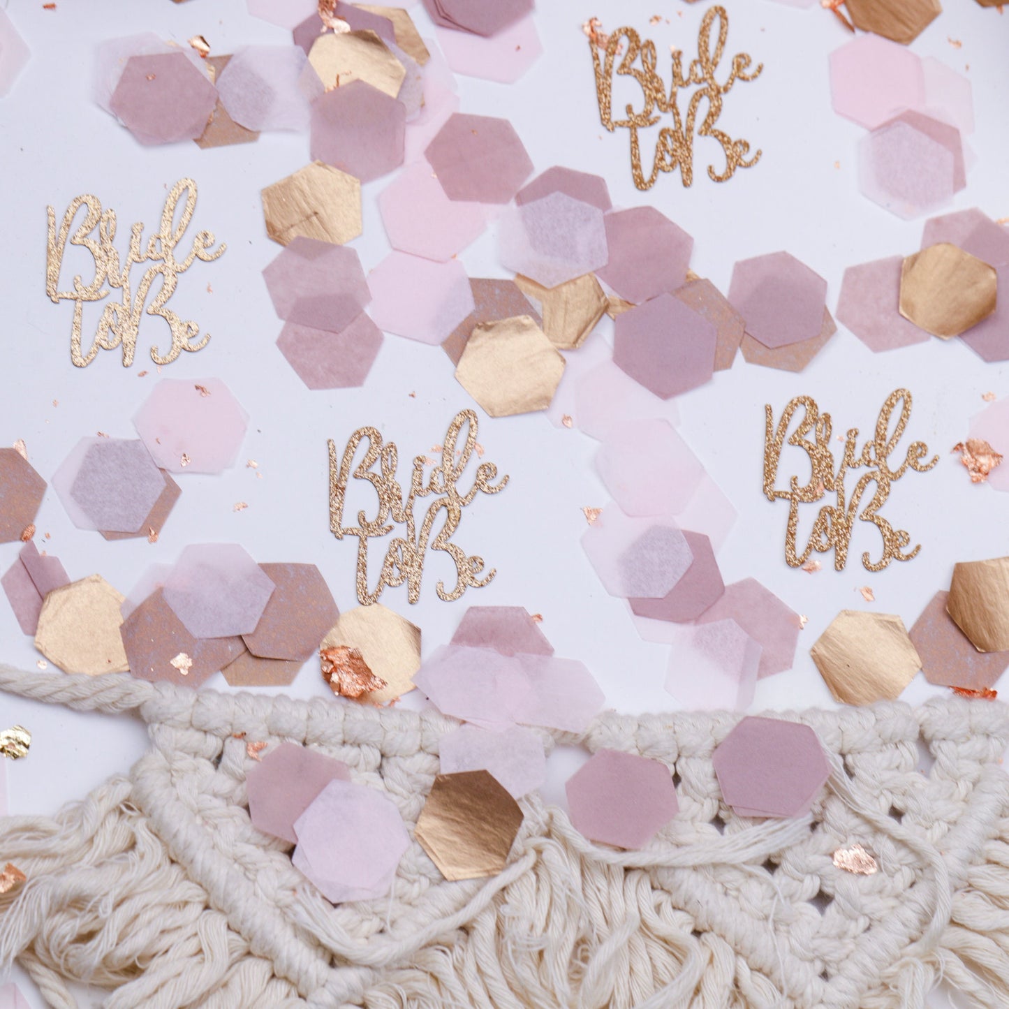 Bride To Be, Bridal Shower Confetti,  Bridal Shower Table Decor, Wedding Shower Decorations, Bridal Brunch, Bachelorette Party Decor