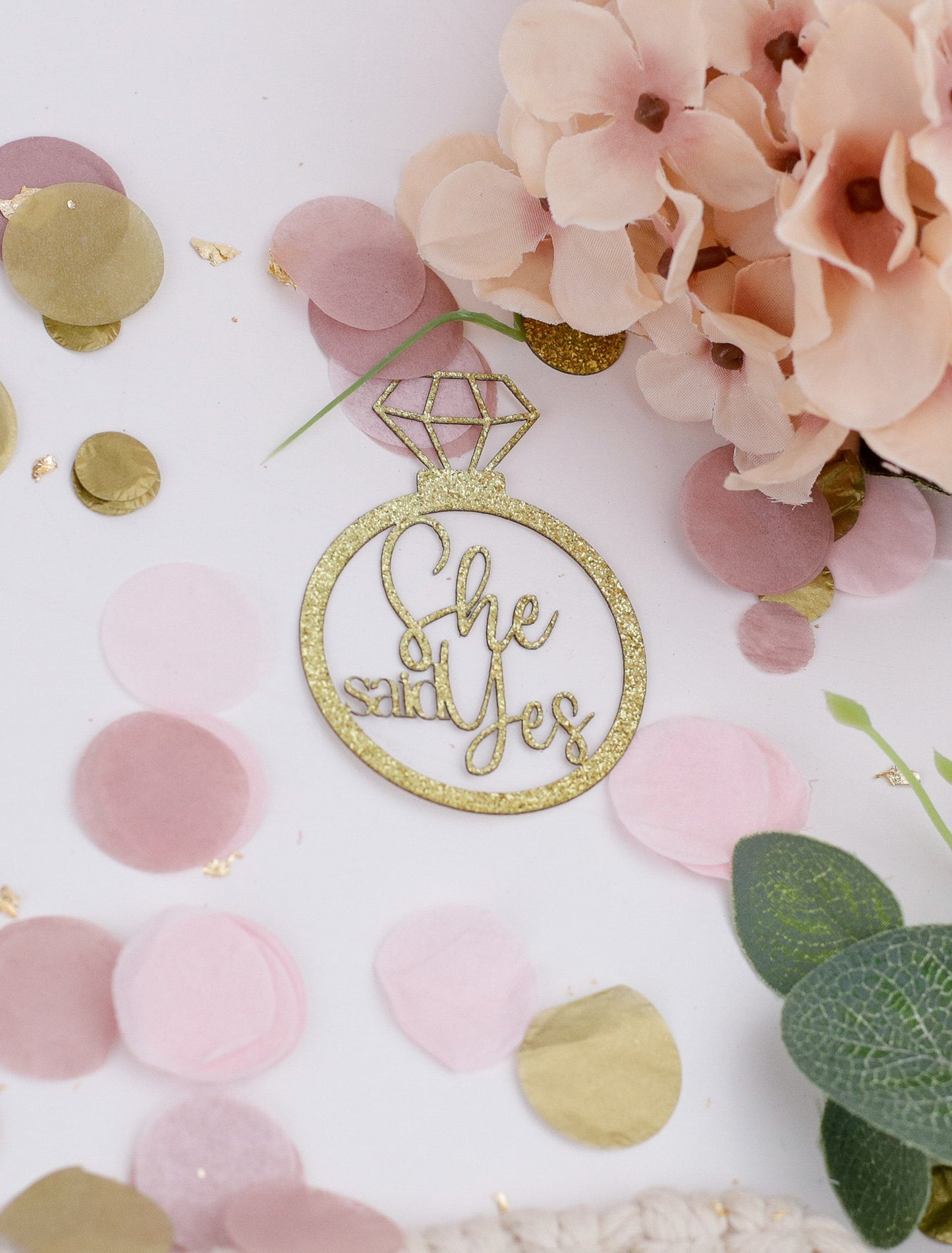 She Said Yes Engaged, Engage Decorations, Engagement Party Decorations, Confetti, Engagement Ring Decorations, Engaged, Bridal Shower Decor