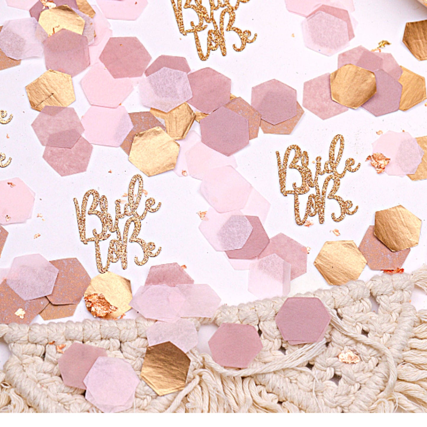 Bride To Be, Bridal Shower Confetti,  Bridal Shower Table Decor, Wedding Shower Decorations, Bridal Brunch, Bachelorette Party Decor