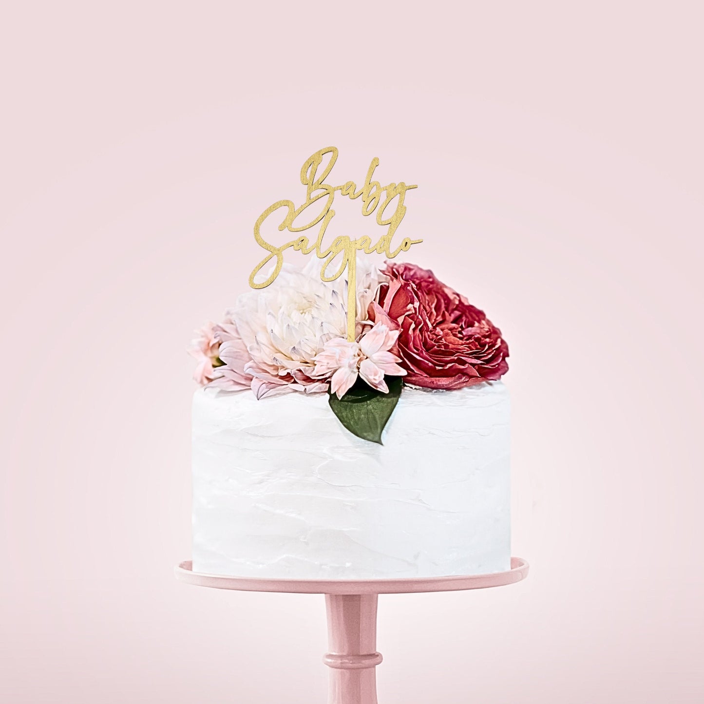 Personalized Baby Shower Cake Topper, Baby Name Cake Topper, Wood Name Cake Topper, Custom Baby Name Topper, Baby Shower Decore