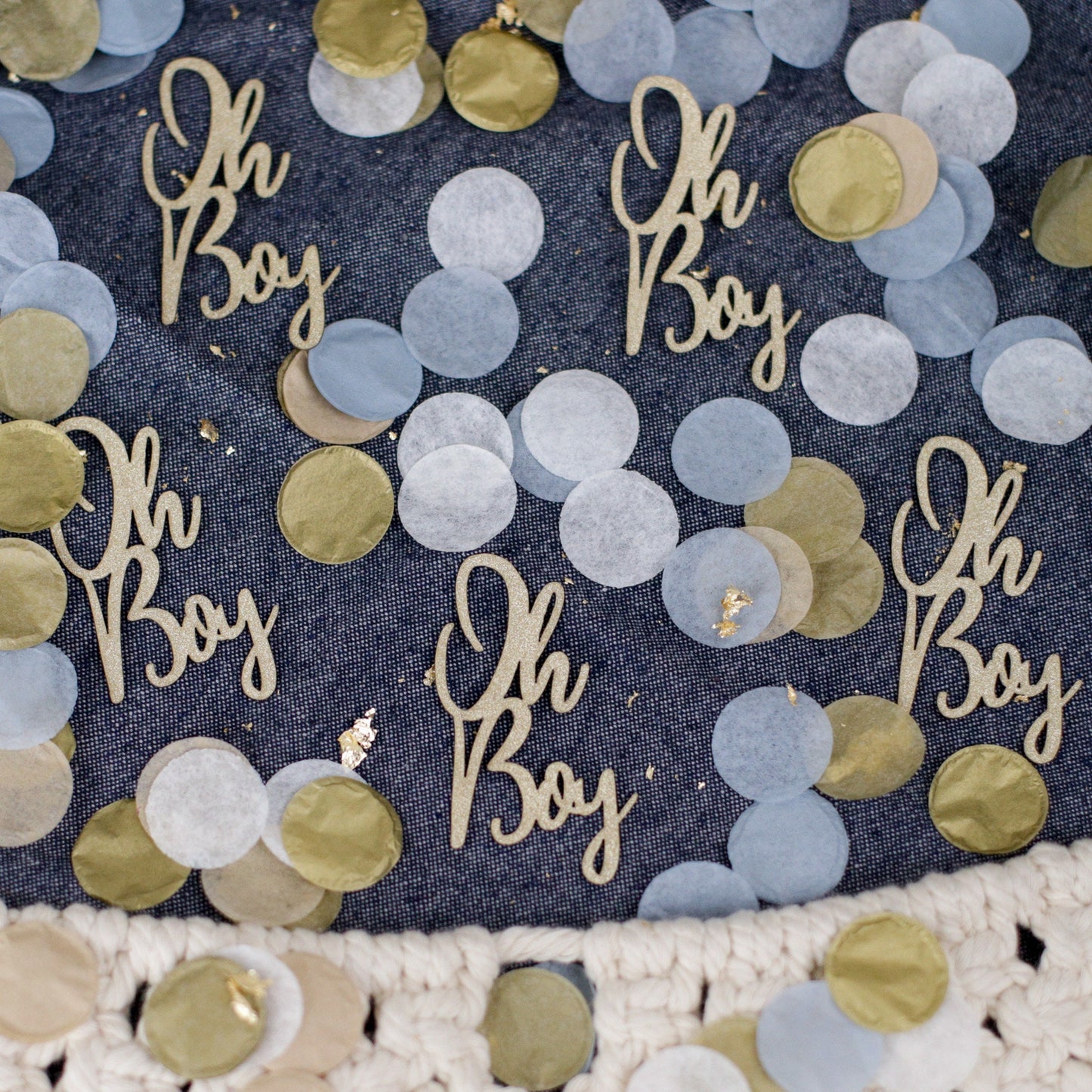 Oh Boy, Baby Shower Decorations Boy, Baby Boy Shower, Baby Shower Confetti, Baby Shower Decor, Dusty Blue Baby Shower