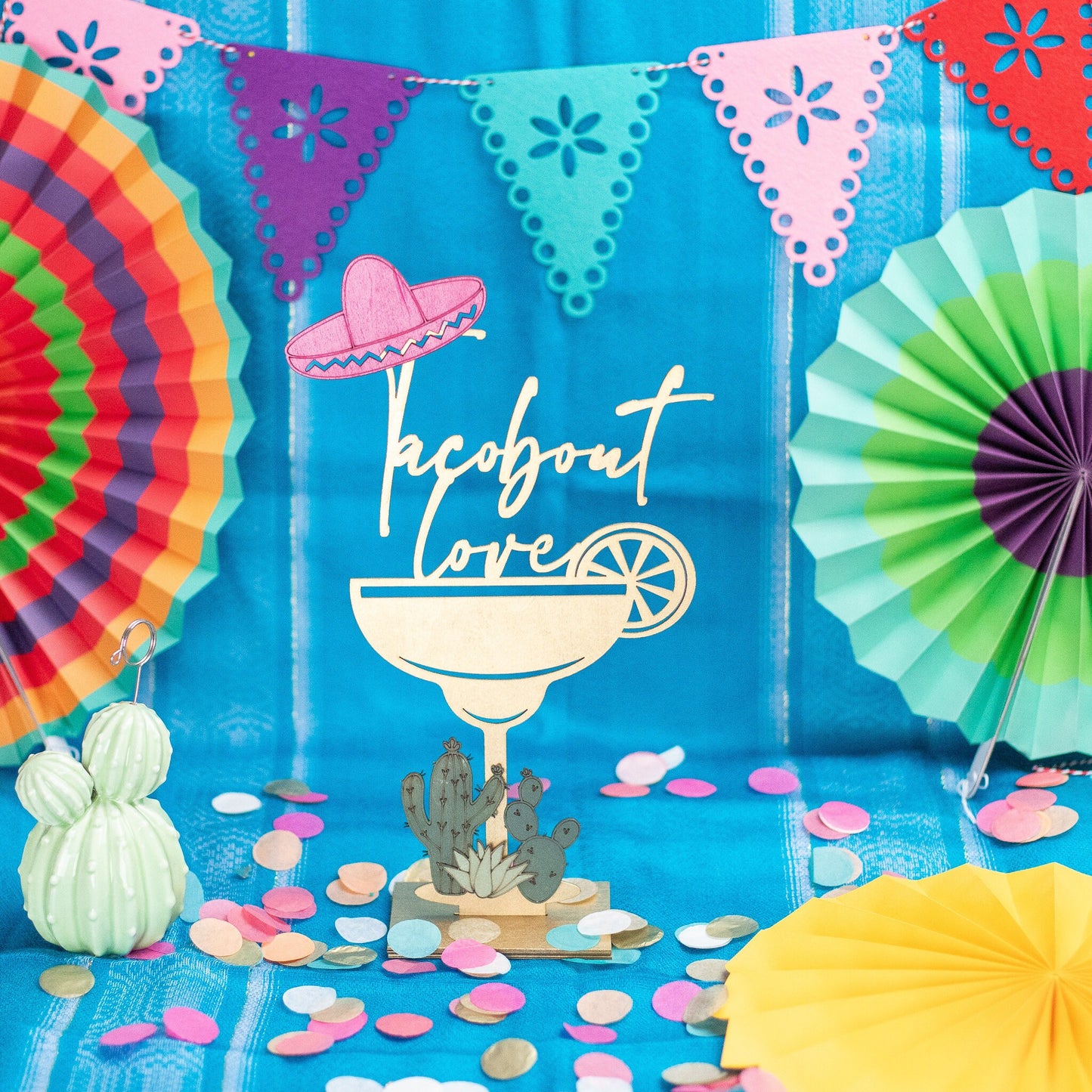 Taco Bout Love Bridal Shower Decorations, Centerpiece, Bachelorette Party, Fiesta Bridal Shower, Engagement Party, Couples Shower