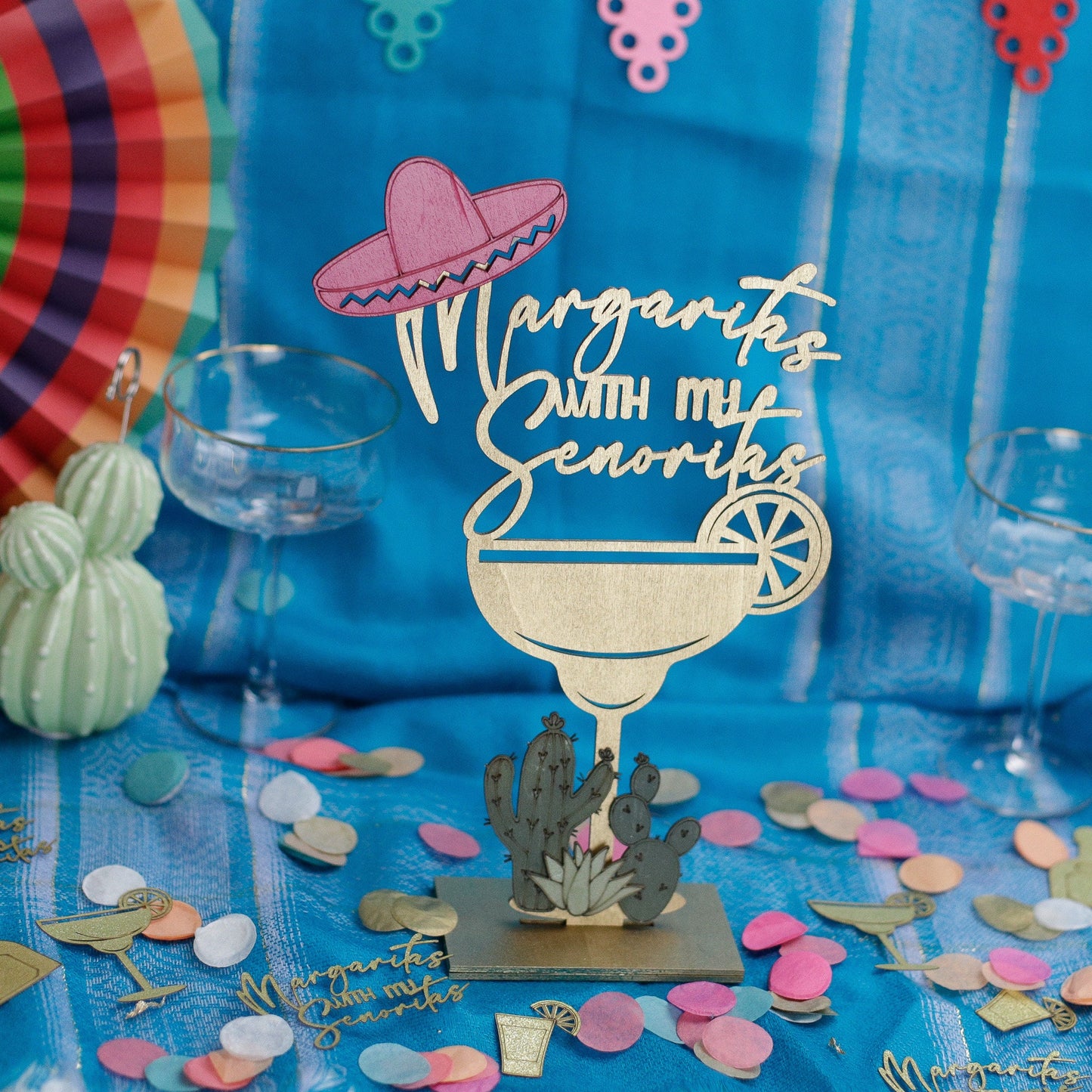 Margs and Matrimony, Margaritas With My Senoritas Confetti, Fiesta Bachelorette Party, Fiesta Bridal Shower, Confetti, Bachelorette Decor