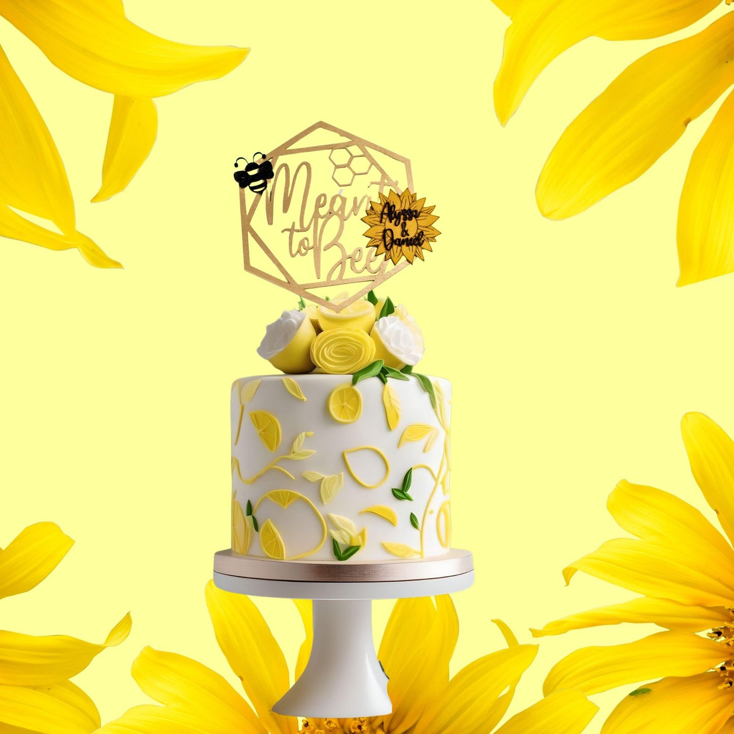 Meant To Bee Bridal Shower, Bee Bridal Shower, Cake Topper, Bridal Shower Decor, Wedding Shower, Engagement Party