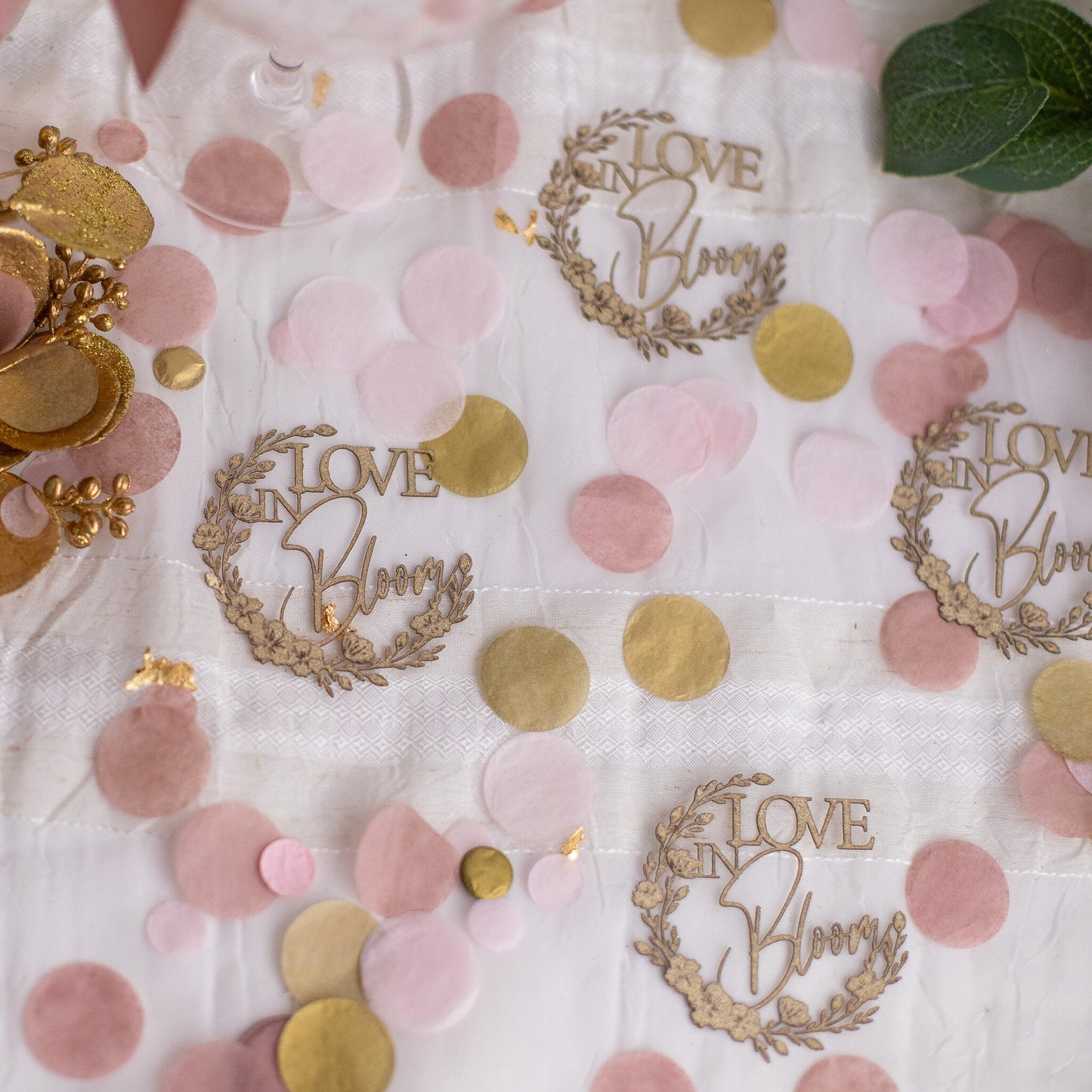 Love Is In Bloom Bridal Shower, Bridal Shower Decor, Confetti, Bridal Brunch ,Wedding Shower, Brunch And Bubbly