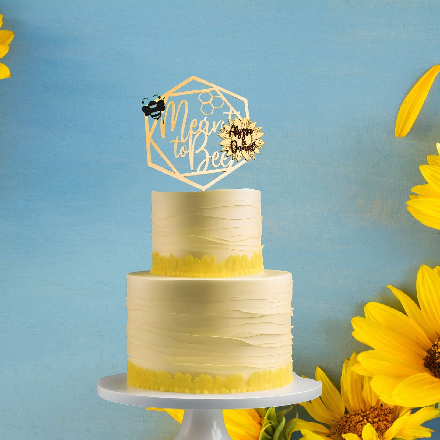 Meant To Bee Bridal Shower, Bee Bridal Shower, Cake Topper, Bridal Shower Decor, Wedding Shower, Engagement Party