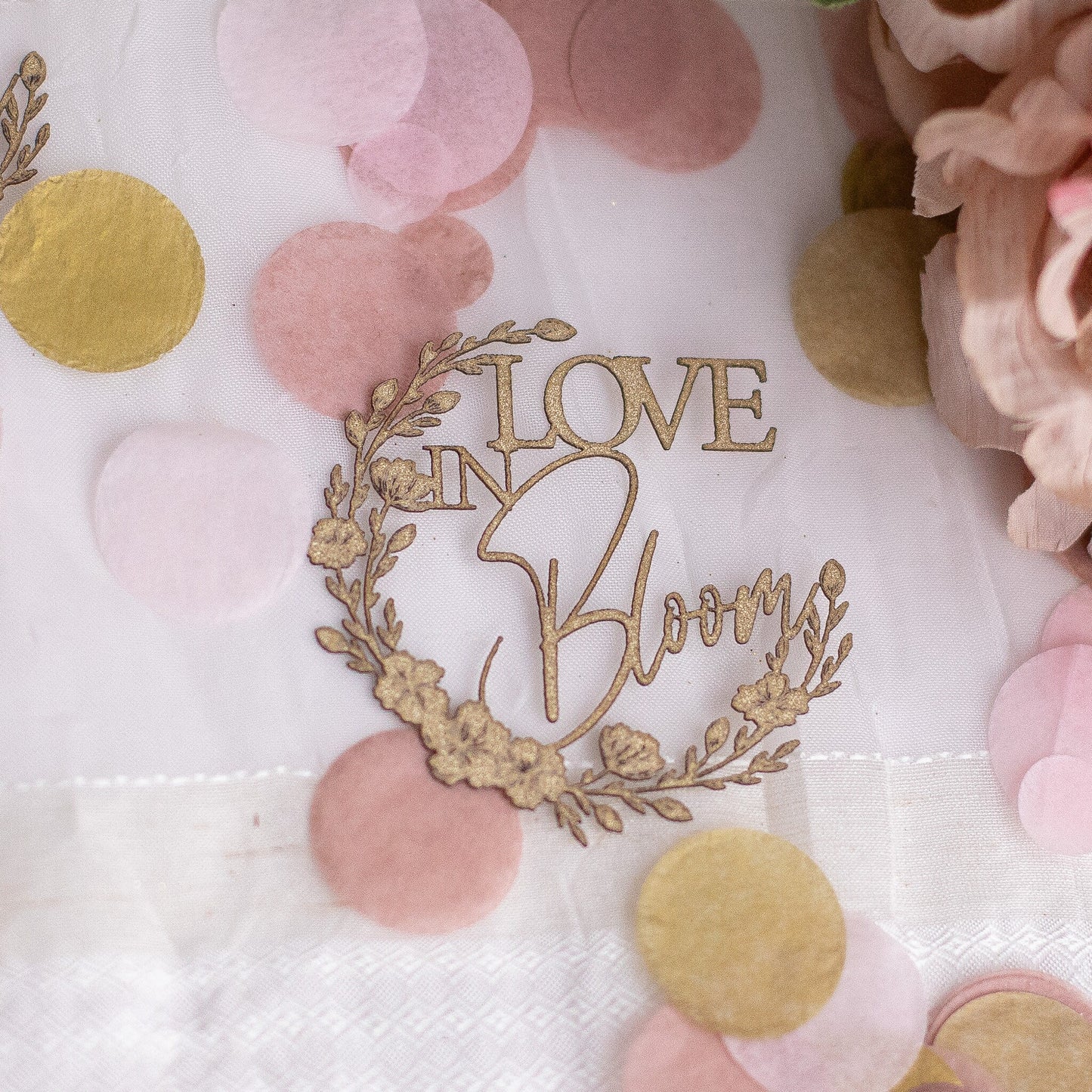 Love Is In Bloom Bridal Shower, Bridal Shower Decor, Confetti, Bridal Brunch ,Wedding Shower, Brunch And Bubbly
