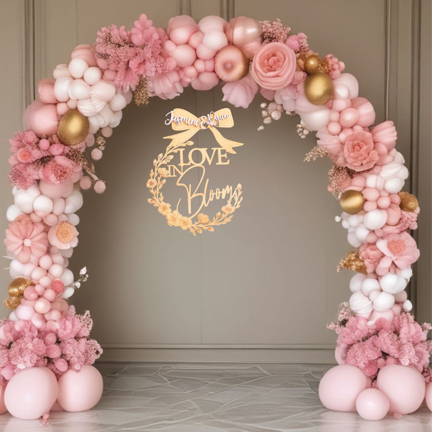 Wildflowers Bridal Shower Sign, Love In Bloom Sign, Bridal Shower Sign, Wedding Shower, Custom Backdrop, Personalized, Bridal Shower Decor