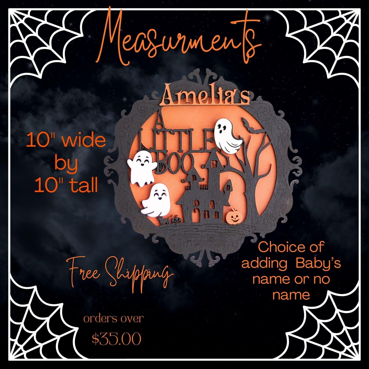 Halloween Baby Shower, Centerpiece, Baby Shower Sign, A Little Boo Is Almost Due, Baby Shower Centerpiece, Gender Neutral Baby Shower