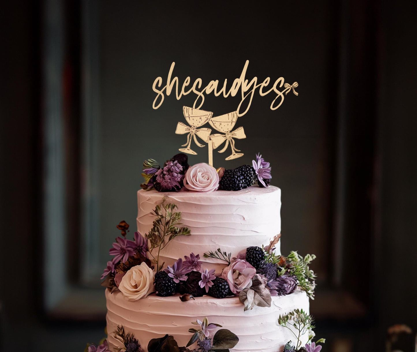She Said Yes Engaged, We're Engaged, Engagement Party Decorations, Cake Topper Engaged, Modern Engagement, Engaged, Engagement Cake Topper