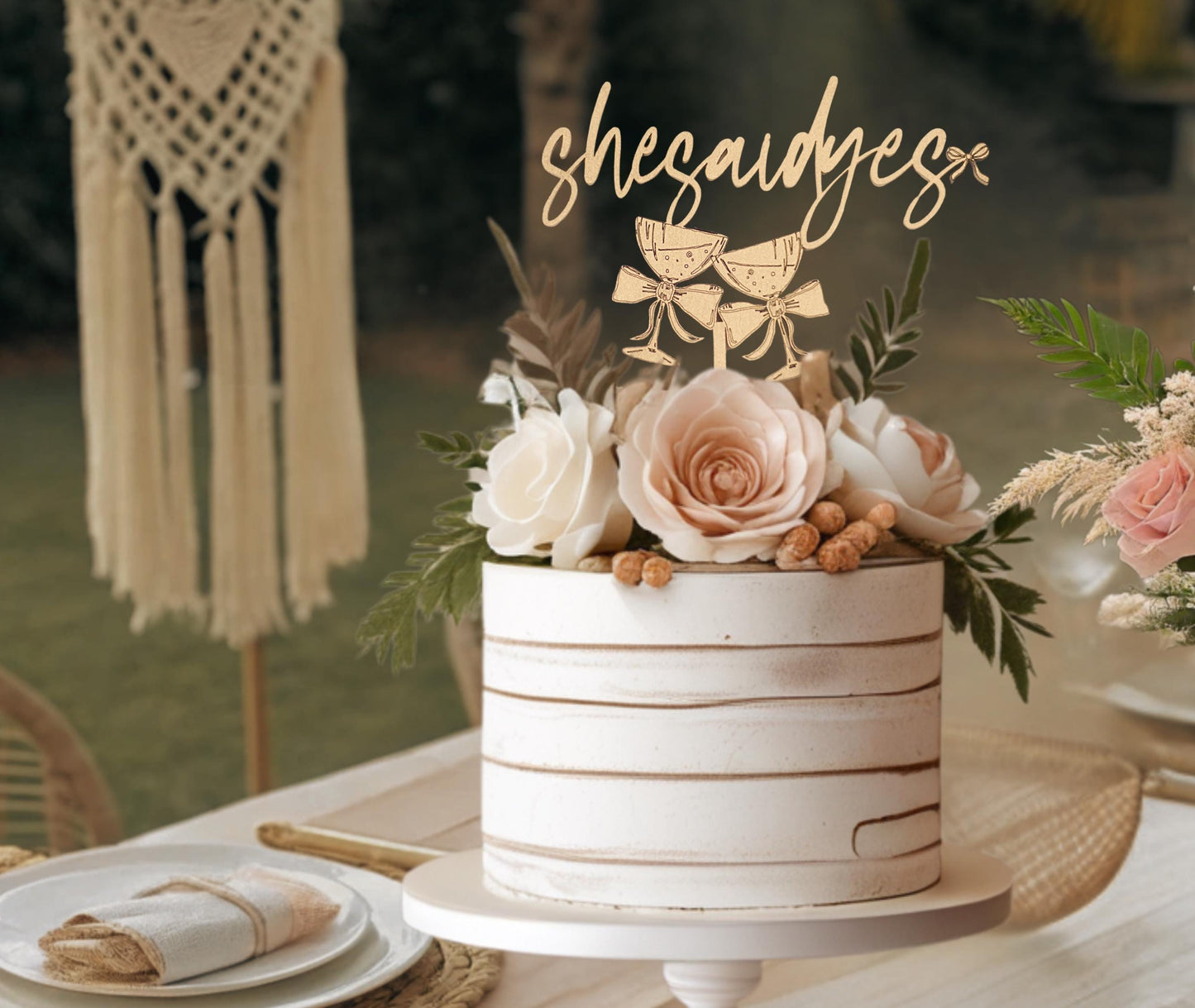 She Said Yes Engaged, We're Engaged, Engagement Party Decorations, Cake Topper Engaged, Modern Engagement, Engaged, Engagement Cake Topper
