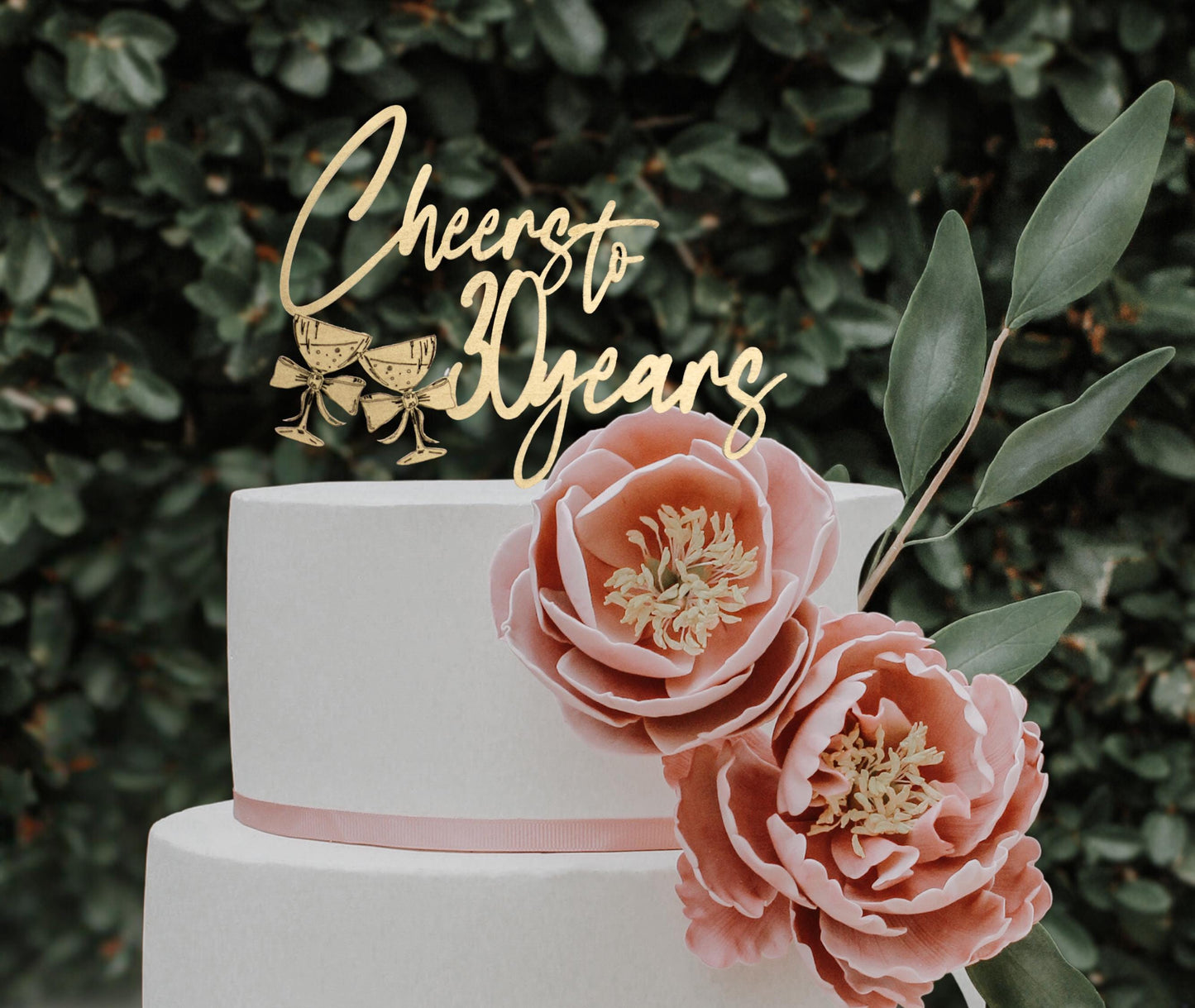 Cheers Birthday, Birthday Custom Cake Topper, Cake Topper, Birthday Cake Topper, Personalized, 40th Birthday Custom Decorations