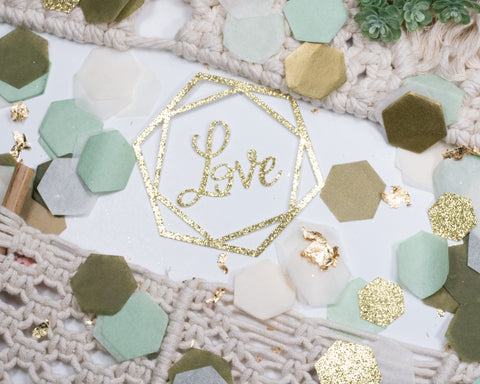 Sage Green Bridal shower Decorations