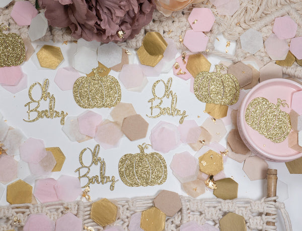 Pumpkin Baby Shower, Oh Baby, Pink Pumpkin, Fall Baby Shower