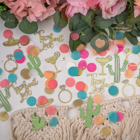 Taco Bout Love Bridal Shower Decorations, Confetti